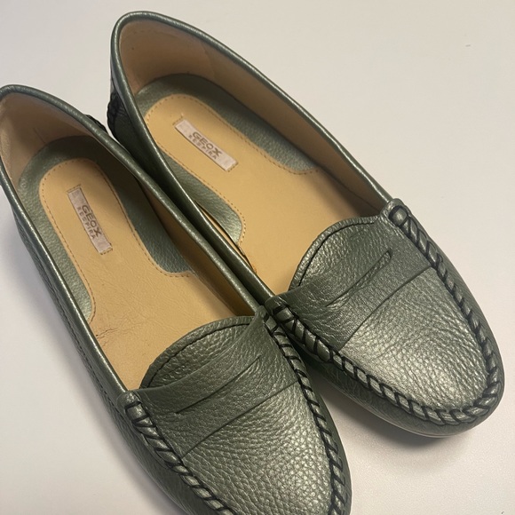 Geox Shoes - Geox Respira EUC leather loafers